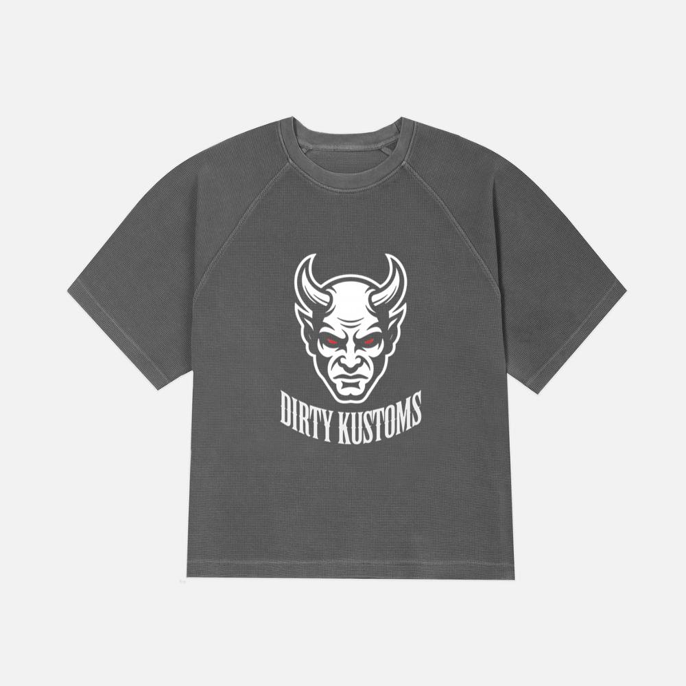 Dirty Kustoms Devil Head Graphic T-Shirt