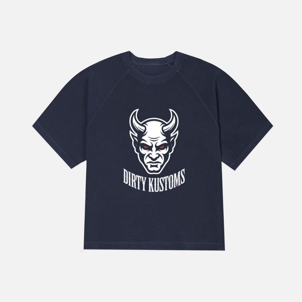 Dirty Kustoms Devil Head Graphic T-Shirt - Image 3