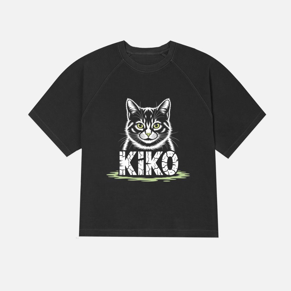 Kiko Gothic Cat Graphic T-Shirt - Image 2
