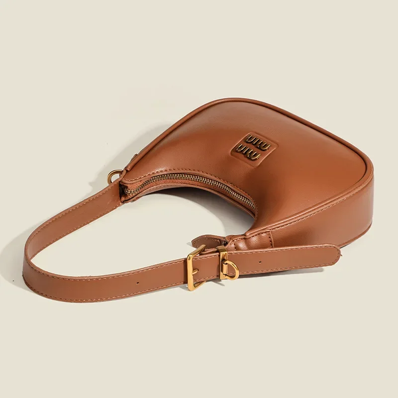 2025 Fashion Underarm Bag Top-handle Bags Women's 2025 New Arrival Casual Dumpling Bag Classyretro Shoulder Crossbody Bag - Image 3