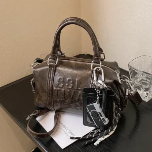 Ladies' Shoulder Bag Retro Trend Niche Handbag Pillow Bag Versatile High-end Fashionable Commuting Crossbody Bag Women Handbags